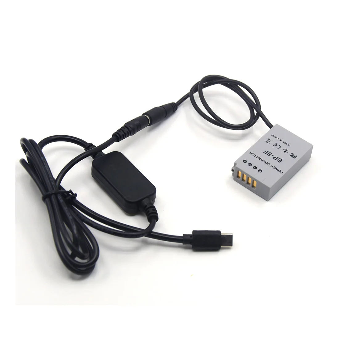 

USB Type C USB-PD конвертер в кабель постоянного тока + фотоэлемент 24 EN-EL24 DC соединитель для камеры Nikon 1 J5 1J 5