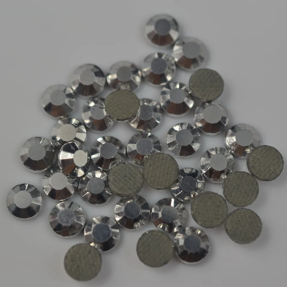 Korean Silver Hematite Bulk Stone Hotfix Rhinestone SS6 to SS30 Flat Para Back Iron On Strass For Transfer Cristales Decoration | Дом и сад