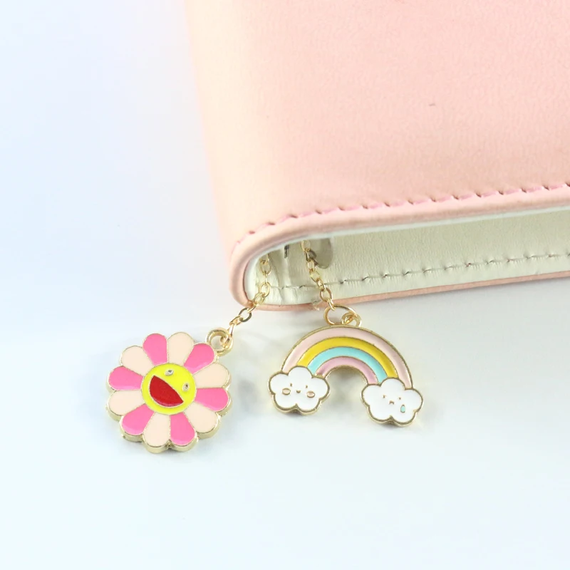 Domikee милые конфетные металлические школьники Висячие вкладки для книги kawaii