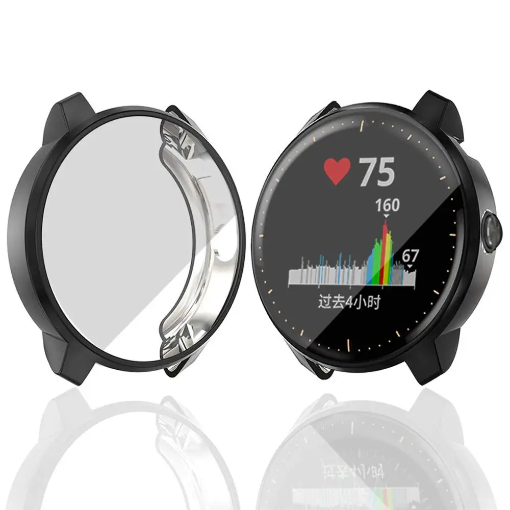 Чехол для смарт часов для смарт-часов Garmin vivoactive 3 полный защитный TPU чехол для Garmin vivoactive3 музыка Экран протектор для vivoactive3
