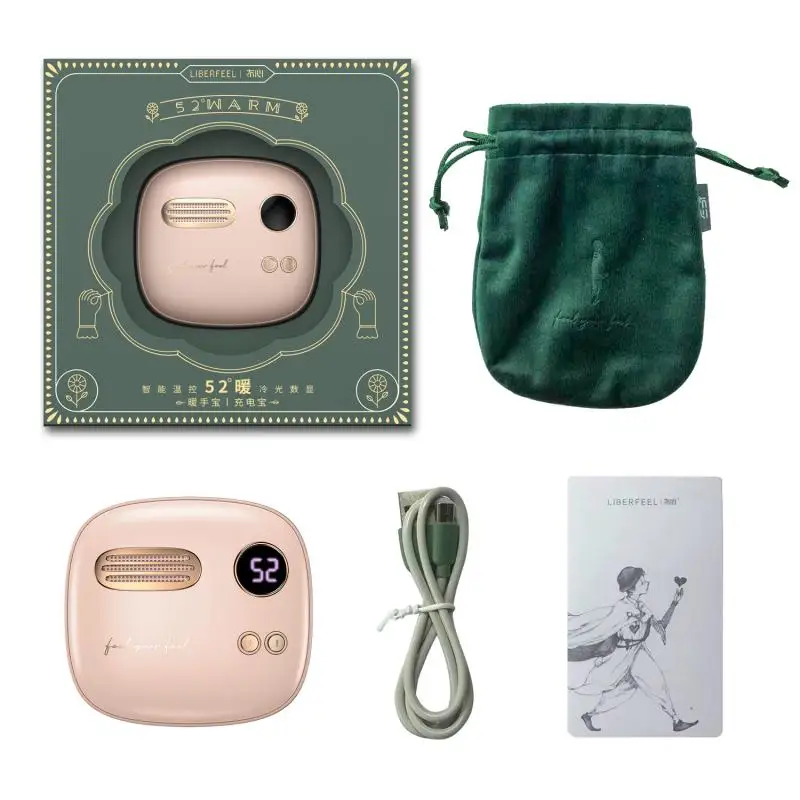 liberfeel maoxin hand warmer power bank electronic retro powerbank mini powerbank for xiaomi huawe iphone rechargeable free global shipping