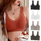 Бюстгальтер кружевной бесшовный, без косточек, с пуш-ап