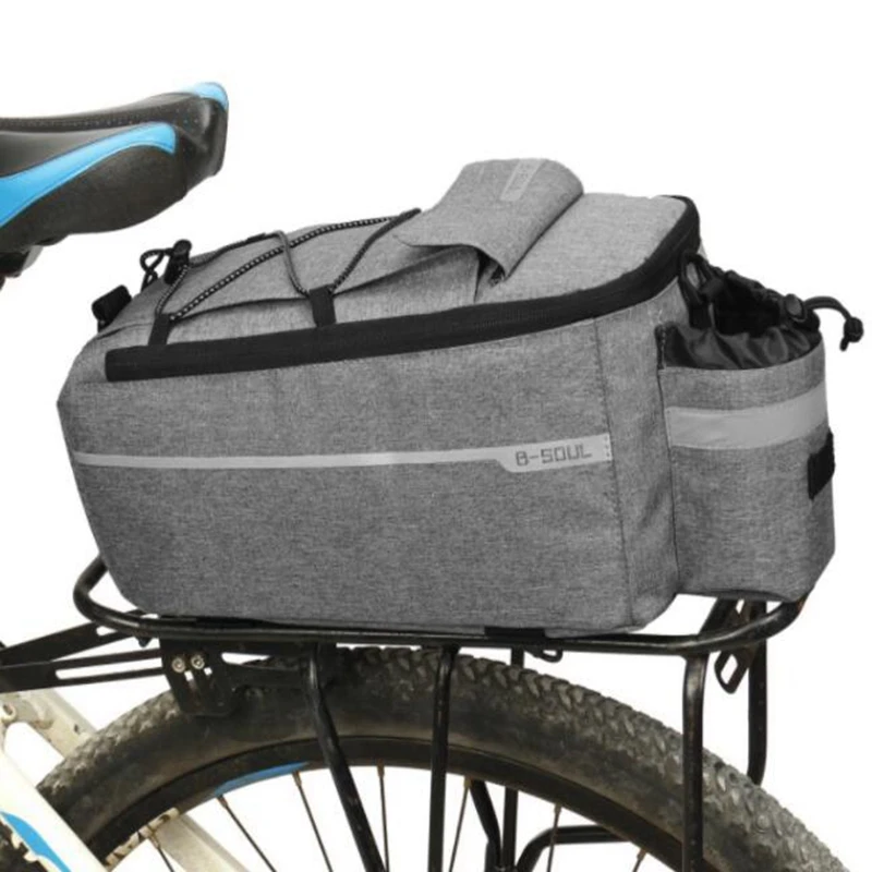 

B-SOUL Mountain Bike Rear Carry Bag Electric Folding Shelf Bag Riding Equipment Camel Bag Accessories Rear Seat Bag