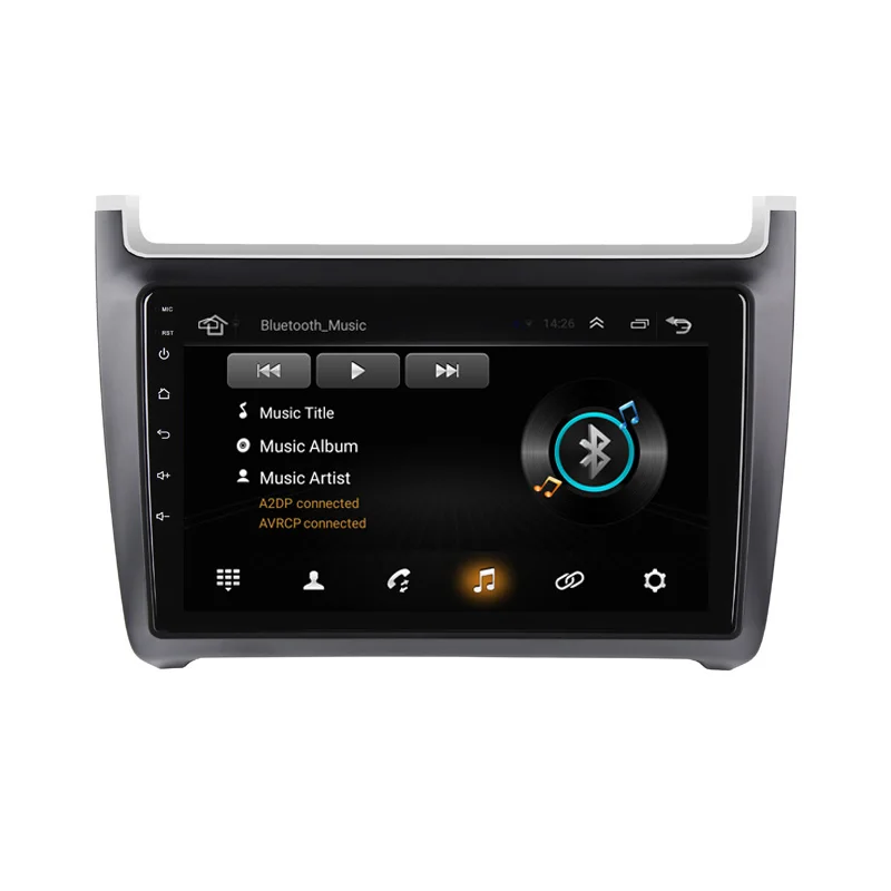 Автомобильный мультимедийный плеер 10 1 &quot Android DVD GPS для vw polo 2011 2012 2013 2014 2015 2016 аудио