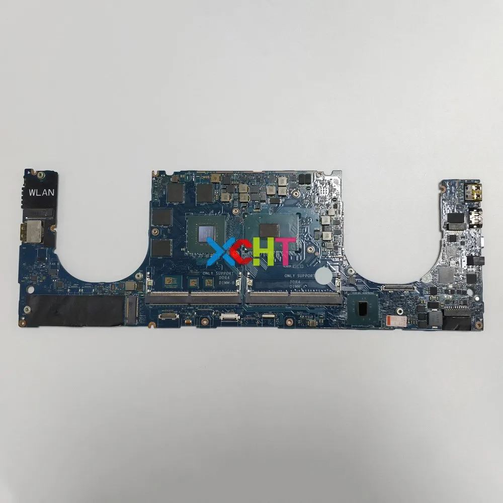 Для Dell XPS 15 9560 YH90J 0YH90J CN-0YH90J w i7-7700HQ процессор 1050/4 ГБ GPU LA-E331P Материнская плата