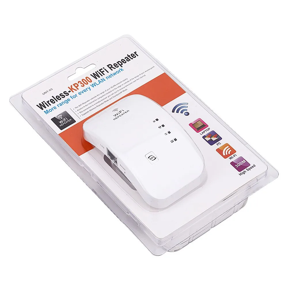 

Wireless WiFi Repeater WiFi Booster 300Mbps WiFi Amplifier Wireless-N Range Signal Booster Network Router Antenna