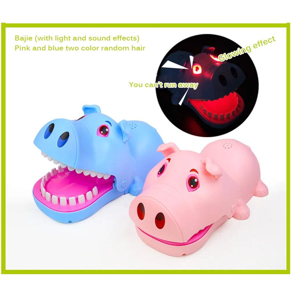 

Funny Animal Pulling Teeth Bar Games Toys Mouth Dentist Bite Finger Game Toy For Children Interactive Novelty Gag Trick Jokes
