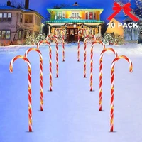 christmas candy cane crutches ornaments christmas decor for home merry christmas tree decorations new year gifts xmas decor noel