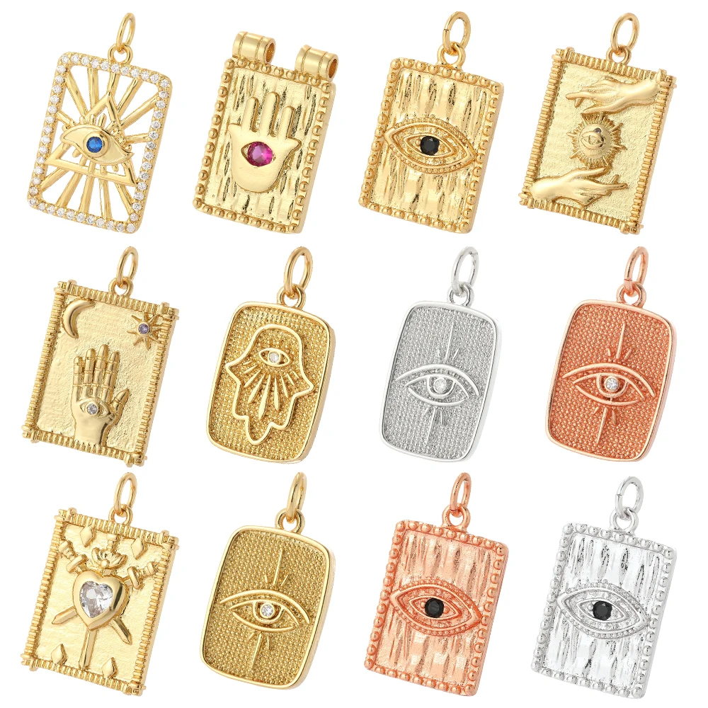 

Evil Blue Eye Pendant Necklace For Womens Jewelry Making Charms Designer Rose Gold Accessories For Womens 2021 New Trends