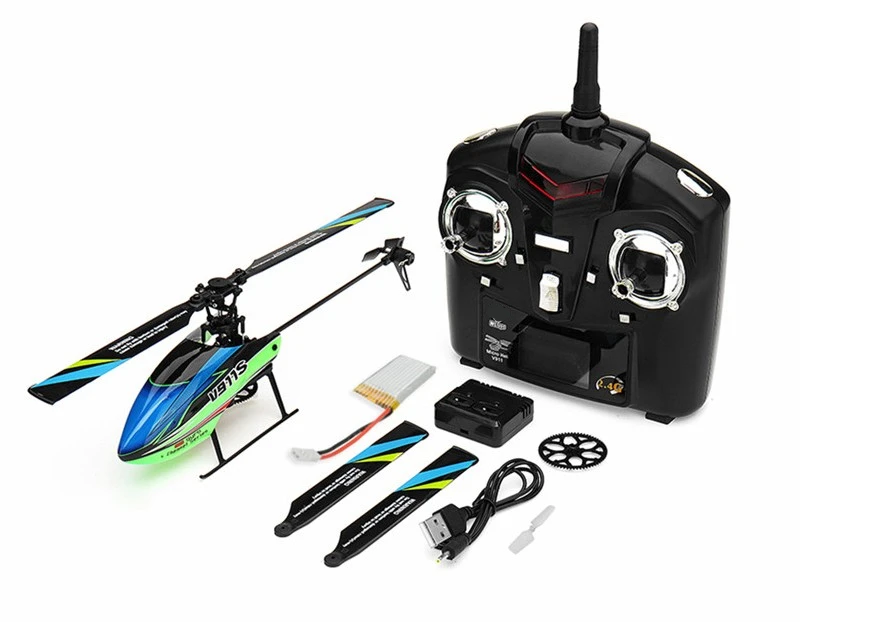 Parkten Wltoys горячий V911S 2,4G 4CH 6G Gyro Flybarless RC вертолет RTF RC Самолет детский подарок легко играть