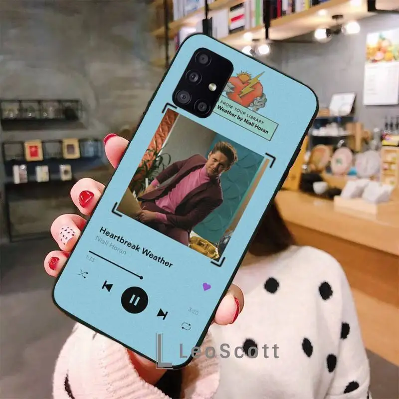 

Niall Horan Heartbreak weather Phone Case For Samsung A32 A51 A52 A71 A50 A12 A21S S10 S20 S21 Plus Fe Ultra