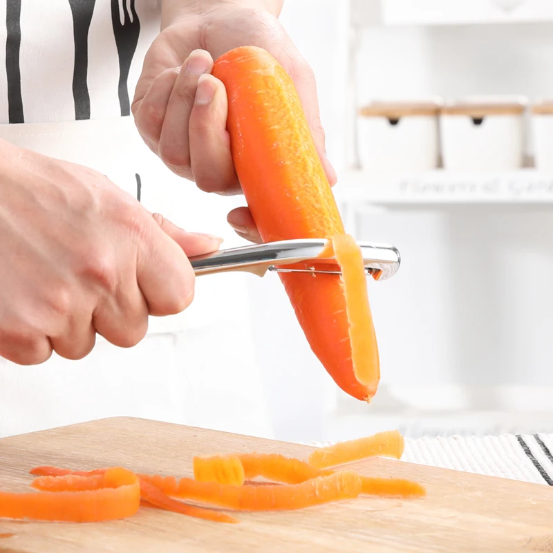 Высококачественная Овощечистка для кухни, вращающееся лезвие из нержавеющей стали, Овощечистка, Ультра Острый фруктовый картофель, морковь, зестер, необходимые кухонные инструменты