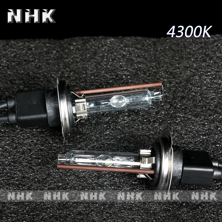 NHK H7 синяя посылка HID ксеноновая лампа 4300K 5500K 6000K универсальные автомобильные