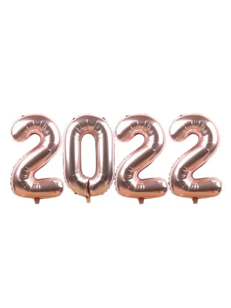 

Шары воздушные из фольги с цифрами, 16 дюймов, 2022