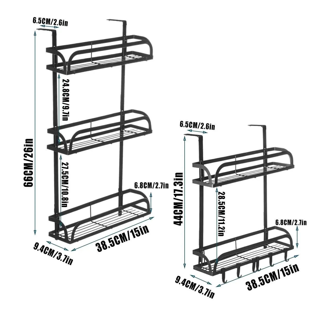 

Adsorption Refrigerator Side Rack Wall-mounted Multi-function Storage Holder Kitchen Paper Towel Shelf Rack Organizer