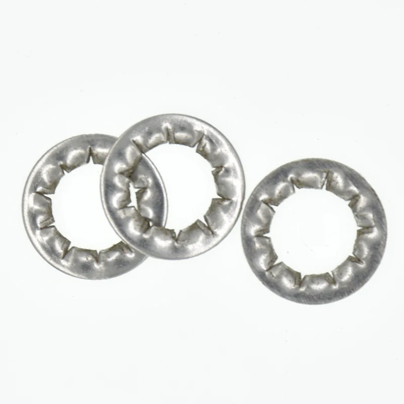 DIN6798J шайба с внутренним зубчатым замком Метрическая Звездная M3 M4 M5 M6 M8 M10 M12 M14 M16 M18