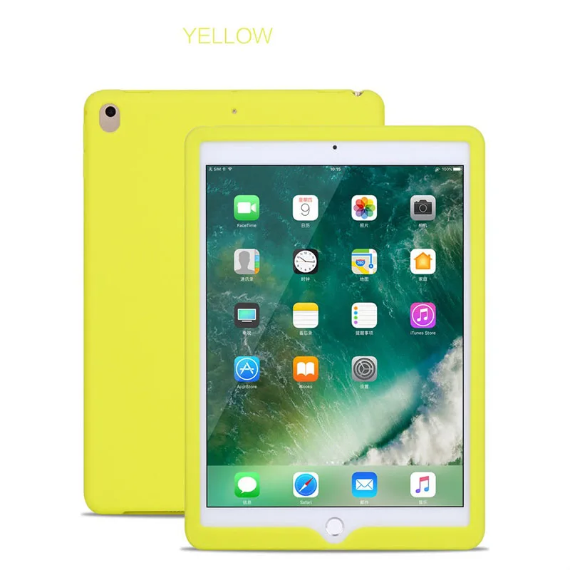 Tablet Silicone Case for iPad 9.7 Air 2 Case Soft Shockproof 360° Protection Back Shell Cover for iPad mini 2 3 4 Case