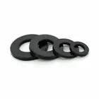 Черная нейлоновая прокладка, пластмассовая Изолированная Подушка, пластиковая шайба M22,5345681012141618