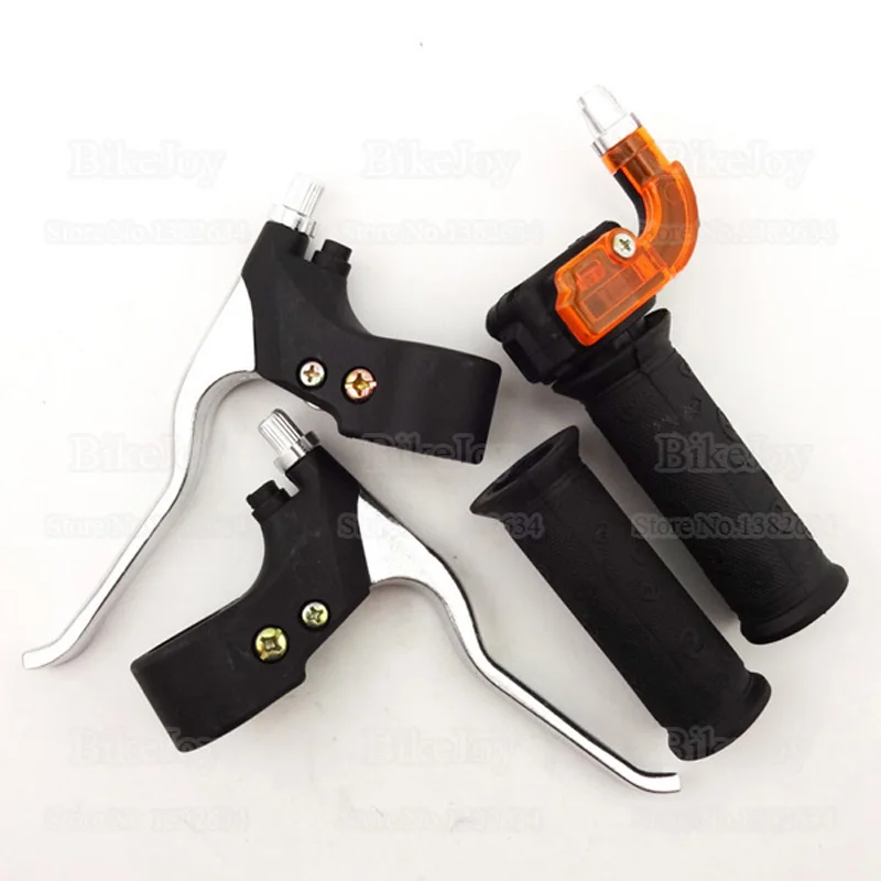 Набор ручек дроссельной заслонки с поворотом 22 мм и тормозными рычагами для 47cc 49cc