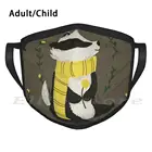 Шарф-Маска Барсук многоразовый с забавным принтом, 550