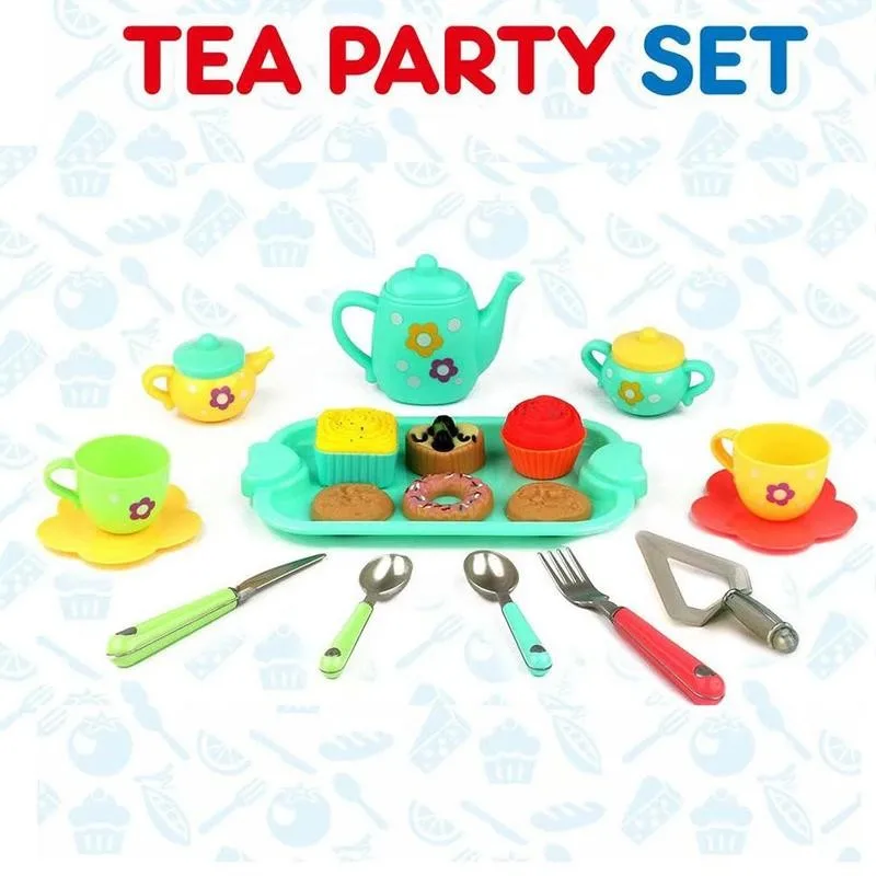 

Simulation Wooden Kitchen Toys For Children Educational Toy Cook Tea Pot Cups Plate Set Play House Toy Set Model Supplies