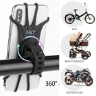 Велосипедный держатель для телефона велосипедный держатель мобильного телефона мотоциклетный руль для iPhone 7 XS Max Samsung Xiaomi Крепление Держатель Кронштейн