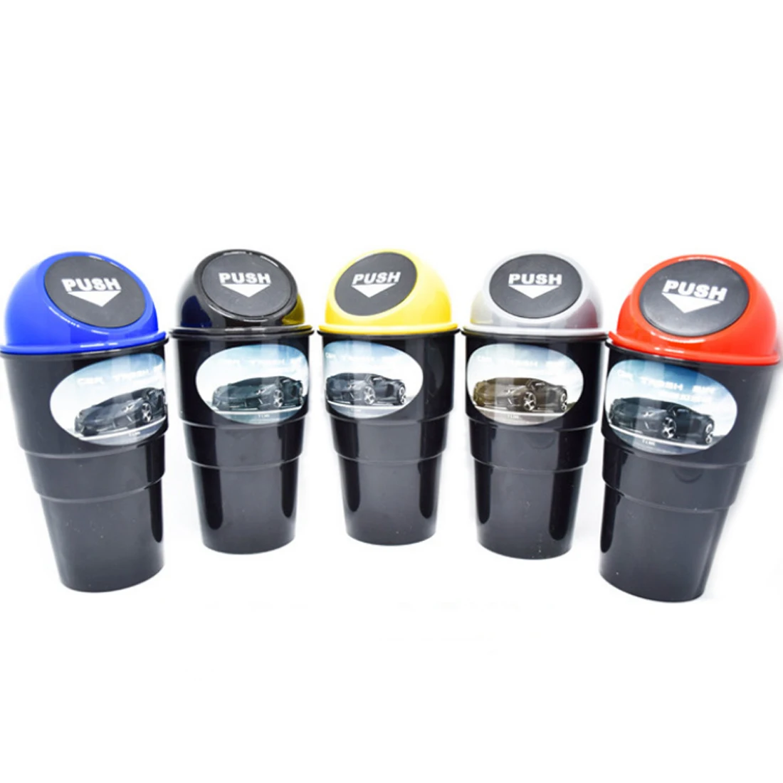 

Hot selling Car Garbage Can Car Trash Can Garbage Dust Case Holder Bin Car-styling