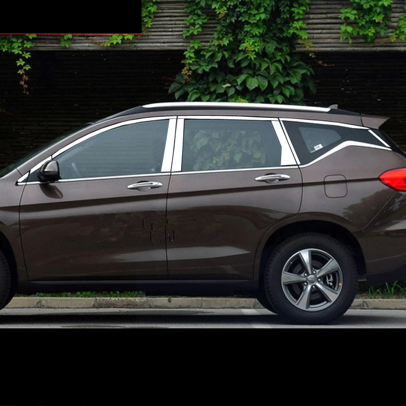 

stainless steel car window trims for great wall M6 2017 2018