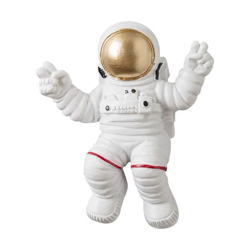 

fridge magnets cartoon astronaut refrigerator paste magnet decoration magnet magnetic magnet message board collection gift