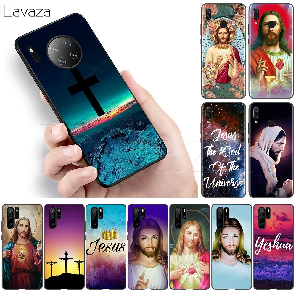 Мягкий силиконовый чехол Lavaza Jesus Christ God для Honor Note 6A 7A 7X 8A 8X 8C 9 9X 10 20 20S 9A 10X Y6P Pro Lite |