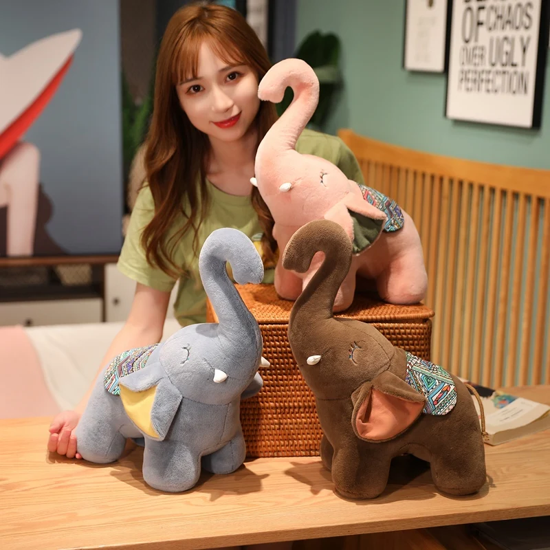 

1 шт., плюшевая игрушка-слон, 30-55 см