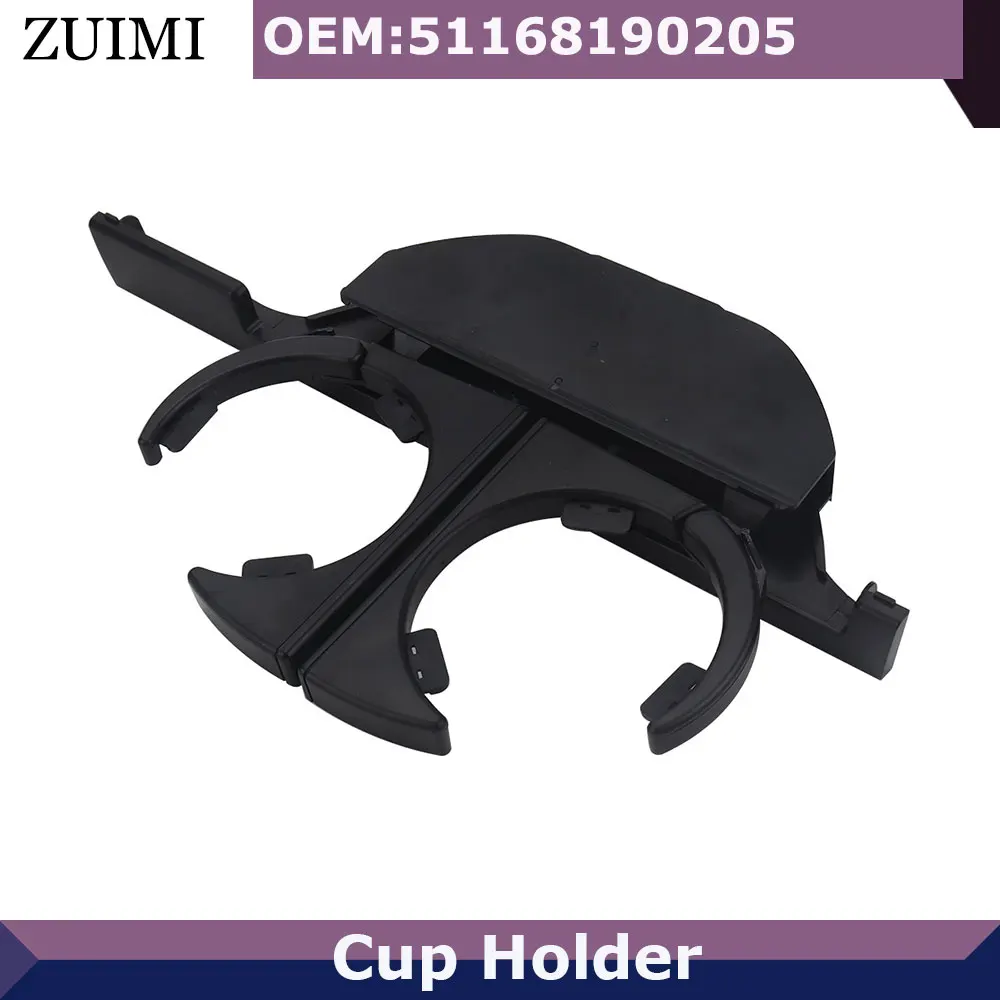 

Portable Retractable Car Drink Holder Cup Holder 51168190205 For BMW E39 525 528 530 540 M5 1995-2006 Car Interior Accessories