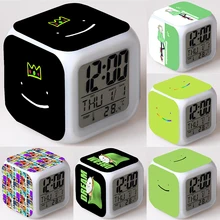Dream Merch Alarm Clock Vogue Dreamwastaken Cute Creative Small Luminous Digital Kids Gift Color Changing Alarm Clock