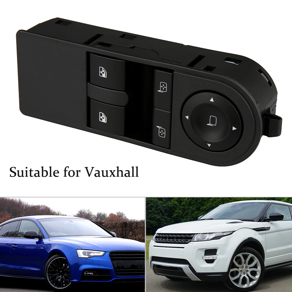 Передний правый Электрический оконный выключатель для Vauxhall Astra H Zafira B 13228879 |