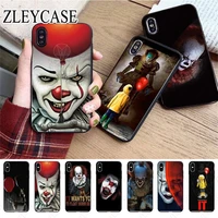 Pennywise The Clown Horror Pattern Soft Phone Case For iphone xsmax 12pro max 2020 6splus 8plus 12mini cover