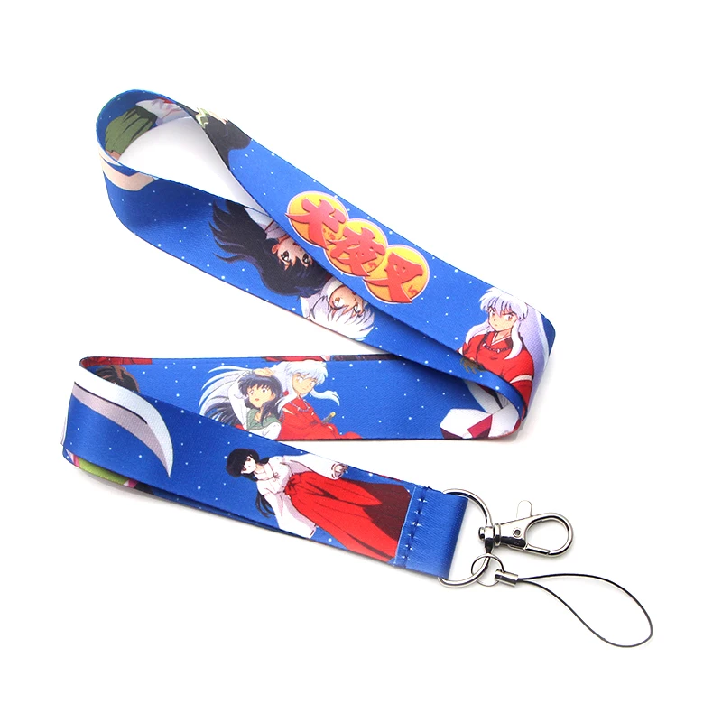 Inuyasha простой стиль многофункциональный ремешок для мобильного телефона бирки на