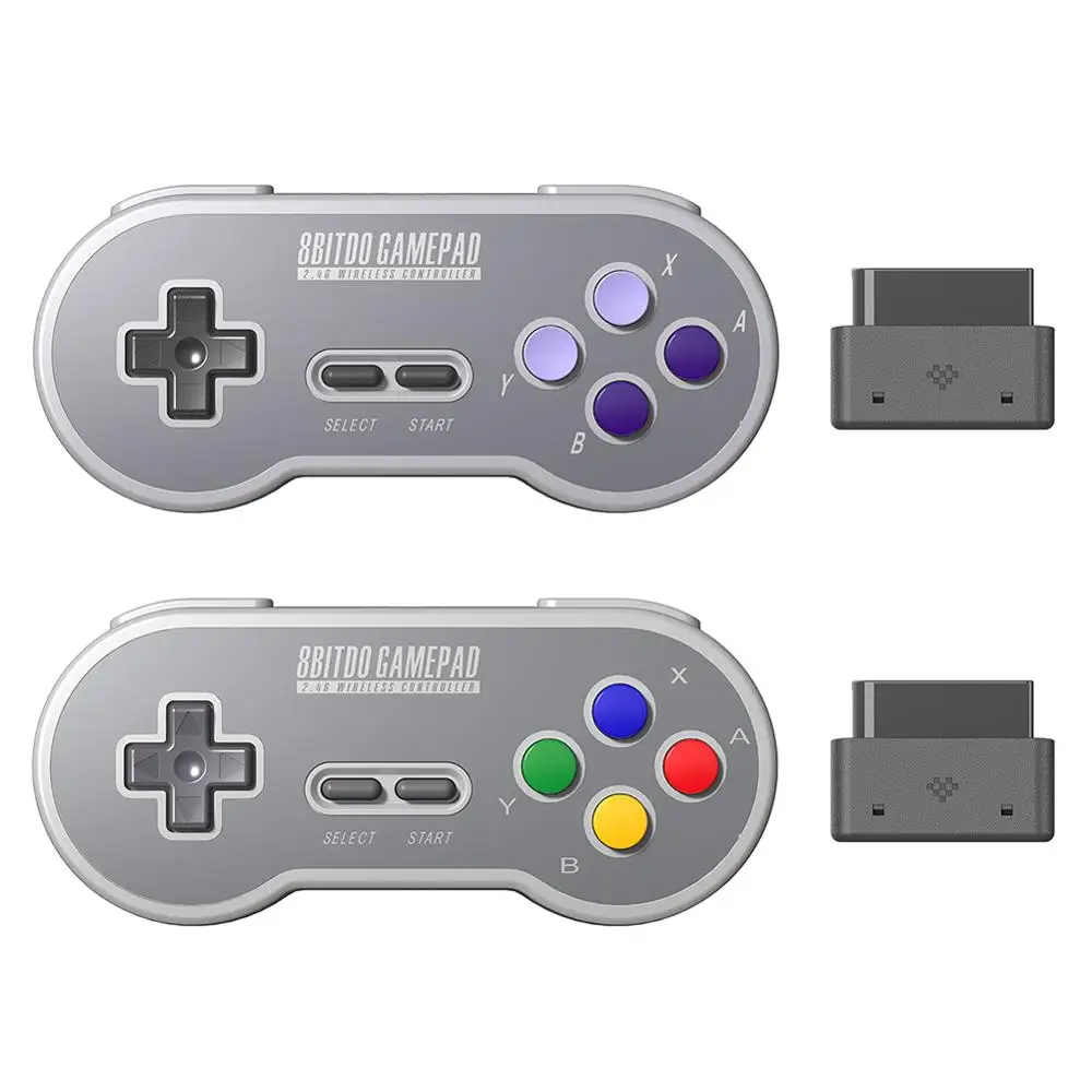 8BitDo SN30 2.4G Wireless Gamepad Controller for Original SNES/S FC SN Edition NES | Электроника