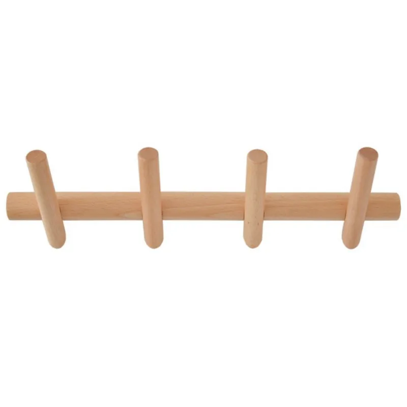 

Wood Hooks Hanger Holder Clothes Storage Hook Wall Hanging Supplies Practical furniture Best selling high quality and convenient