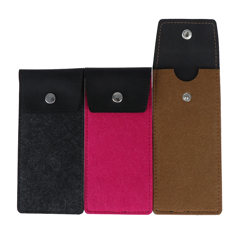 

Sunglass Pouch Eyeglass Cases Wool feltbags Sunglasses Bag Lightweight Leather for Women Men Eyewear Pouch Spectacle Cloth Bag