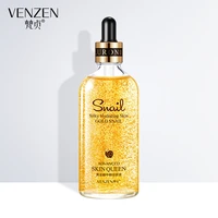 100 ml korean 24k gold snail anti wrinkle aging essence liquid moisturizing lifting firming skin hyaluronic acid serum