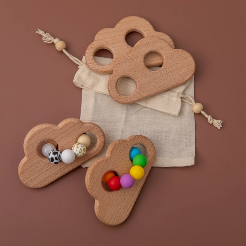 5 шт. деревянный Прорезыватель для зубов из бука | Мать и ребенок