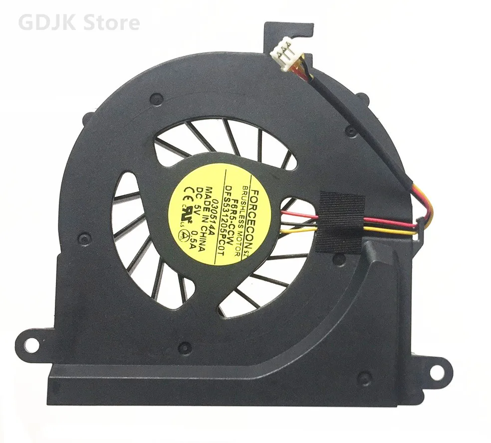 

New Cooling Fan For Lenovo C460 C461 C462 C465 C466 C467 Cpu Cooling Fan FORCECON DFS531205PC0T F6R5-CCW