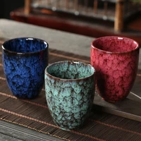 1pcs3pcs japanese style kiln change china ceramic tea cup porcelain kung fu cups pottery drinkware wholesale household 250ml