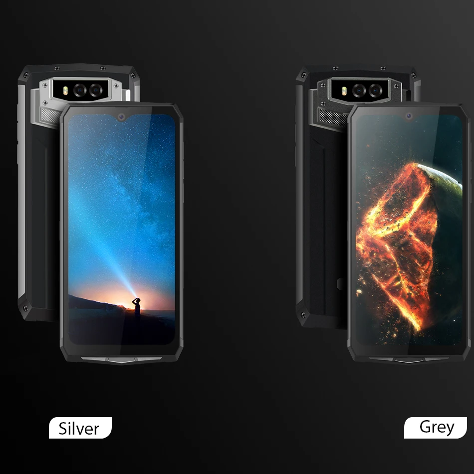 Ударопрочный мобильный телефон Blackview BV9100 6 3 дюйма 13000 мАч NFC IP68 android 9 0 Helio P35 восемь