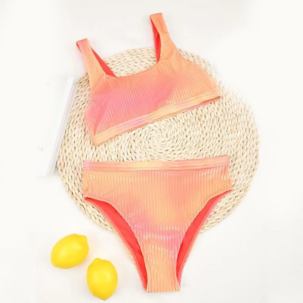 

Tie Dye High Waist Bikinis 2020 Sexy Women Swimsuit Female Brazilian Women Biquini Suit H7G6 Swimwear Bikini set Bathing