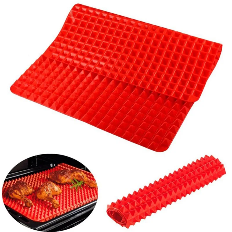 

Silicone Insulation Mat Silicone BBQ Microwave Oven Barbecue Mat Chicken Plate Silicone BBQ Mat