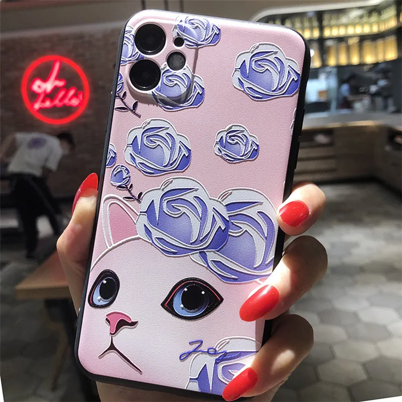Рельефный 3D чехол для Leagoo M13 Z10 S11 силиконовый мягкий телефона S10 M5 Plus | Мобильные