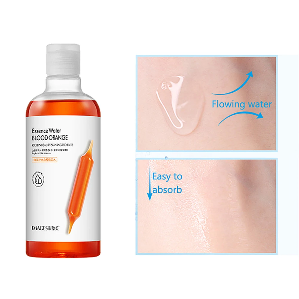 

Blood Orange Skin Care Essence Water Fade Dullness Improve Dryness Whitening Brightening Toner Even Skin Tone Shrink Pore Lotion