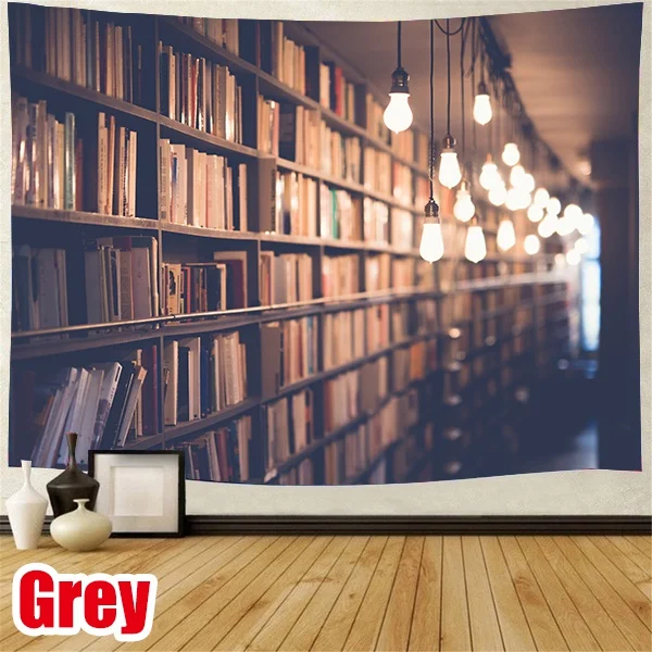 Шикарная книга запах настенный гобелен украшения Северная Америка 3D постельное