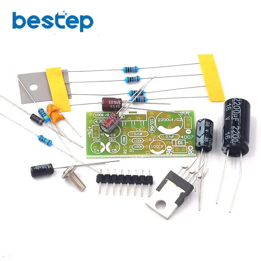 TDA2030A Electronic Audio Power Amplifier Board Mono 18W DC 9-24V DIY Kit | Электронные компоненты и